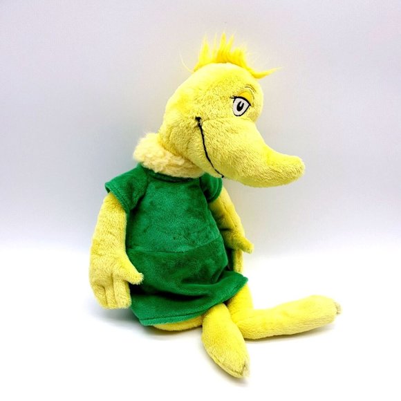 Dr Seuss Oh The Things You Can Think Kohls Cares Plush Toy Sneetch 17" - Picture 1 of 12